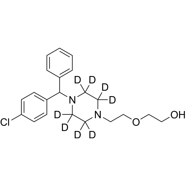 Hydroxyzine D8 1189480-47-4